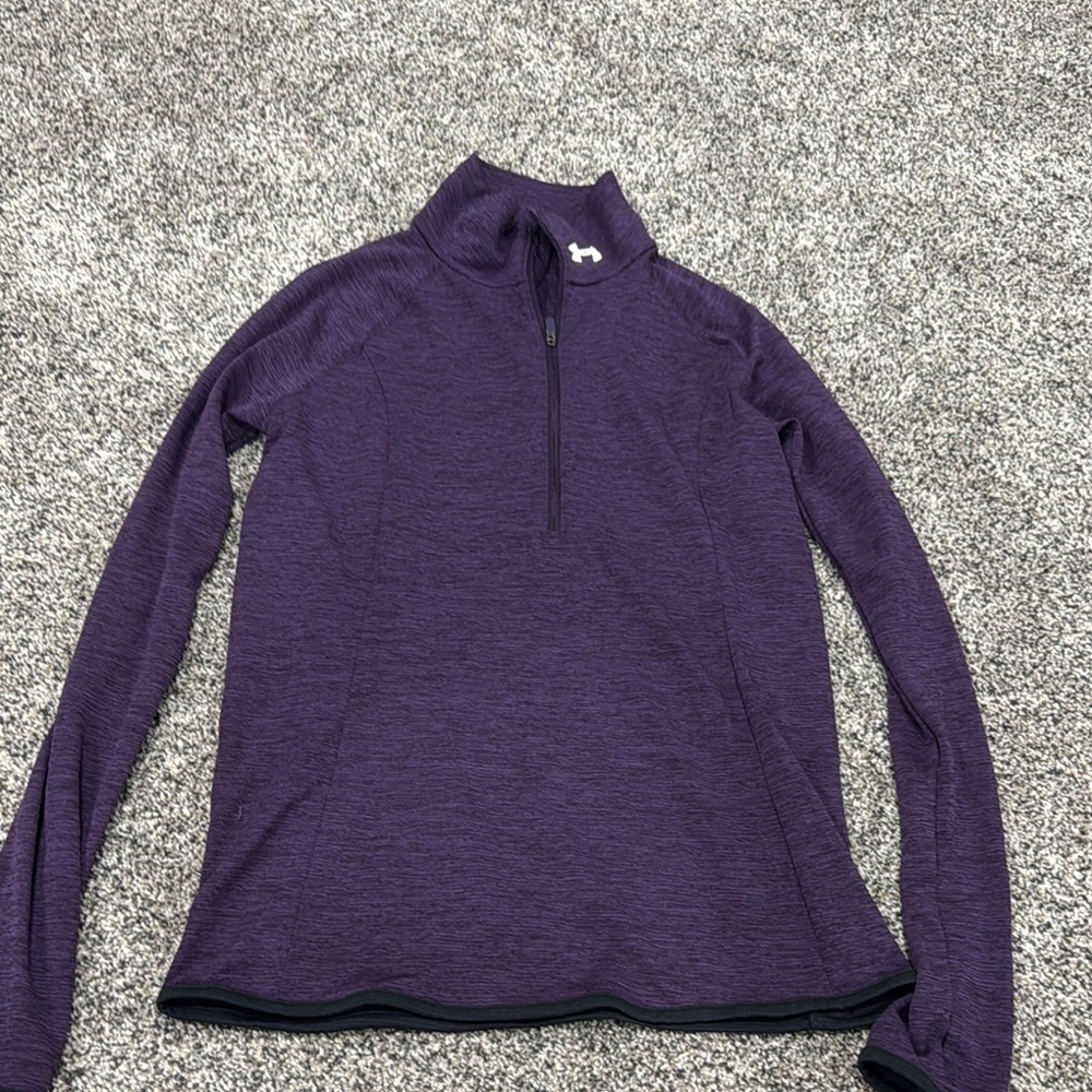 Under Armour Purple Cowl Neck Sweater